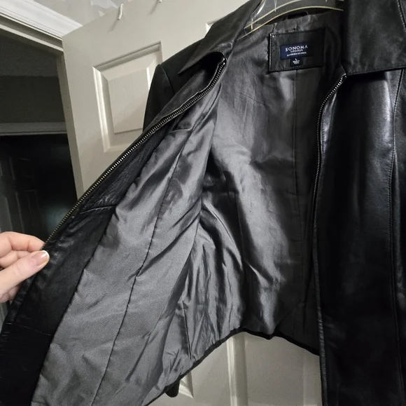 Sonoma leather jacket - Picture 5 of 8